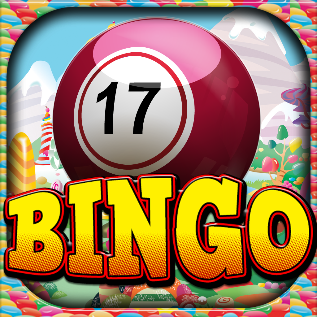 A Aawesome Candy World Bingo Hall - Lollipop Daubing With Power-Ups